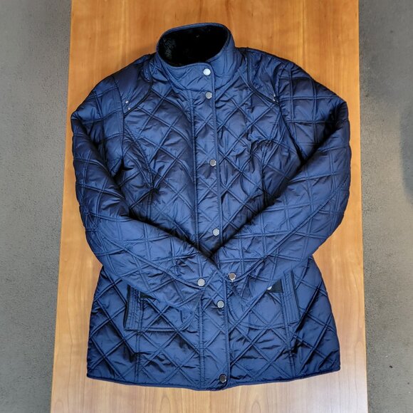 Weatherproof Women's Quilted Navy Jacket - S - Picture 5 of 12